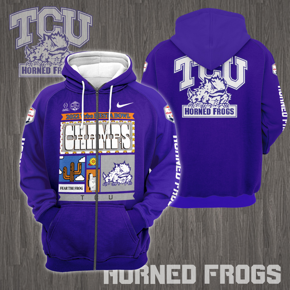 TCU Horned Frogs 2022 Fiesta Bowl Champions Shirts - Famjoys TCU Horned Frogs 2022 Fiesta Bowl Champions Shirts - Famjoys