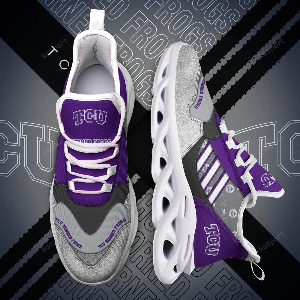 TCU Horned Frogs Max Soul Clunky, Running Sneakers - Famjoys TCU Horned Frogs Max Soul Clunky, Running Sneakers - Famjoys