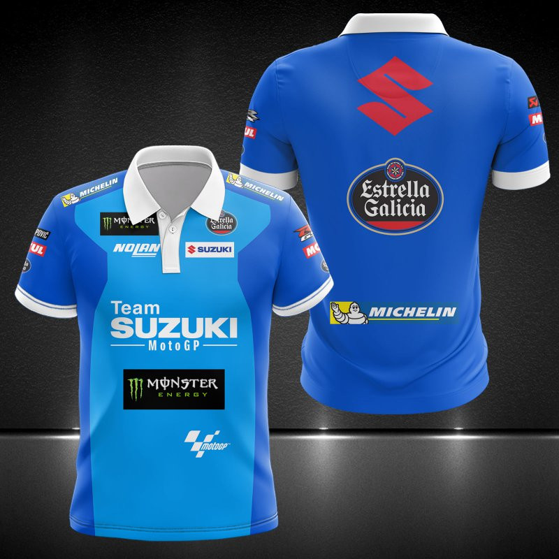 Team Suzuki Ecstar Printing T-Shirt, Polo, Hoodie, Zip, Bomber 9910 - Famjoys Team Suzuki Ecstar Printing T-Shirt, Polo, Hoodie, Zip, Bomber 9910 - Famjoys