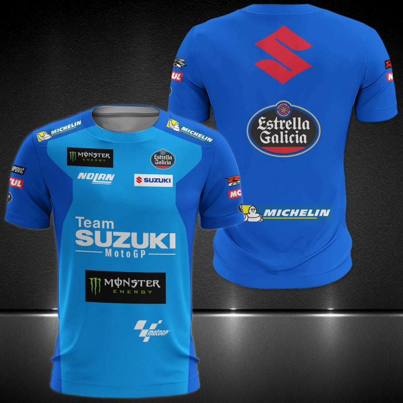 Team Suzuki Ecstar Printing T-Shirt, Polo, Hoodie, Zip, Bomber 9910 - Famjoys Team Suzuki Ecstar Printing T-Shirt, Polo, Hoodie, Zip, Bomber 9910 - Famjoys