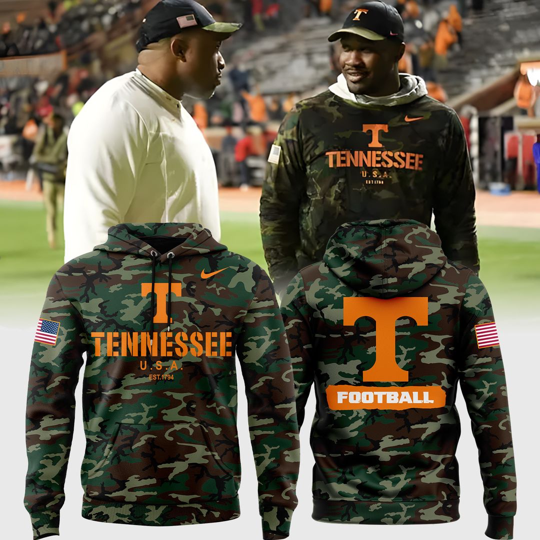 Tennessee Football Camo 2024 Salute to Service Club Fleece Pullover unisex Hoodie - Famjoys Tennessee Football Camo 2024 Salute to Service Club Fleece Pullover unisex Hoodie - Famjoys