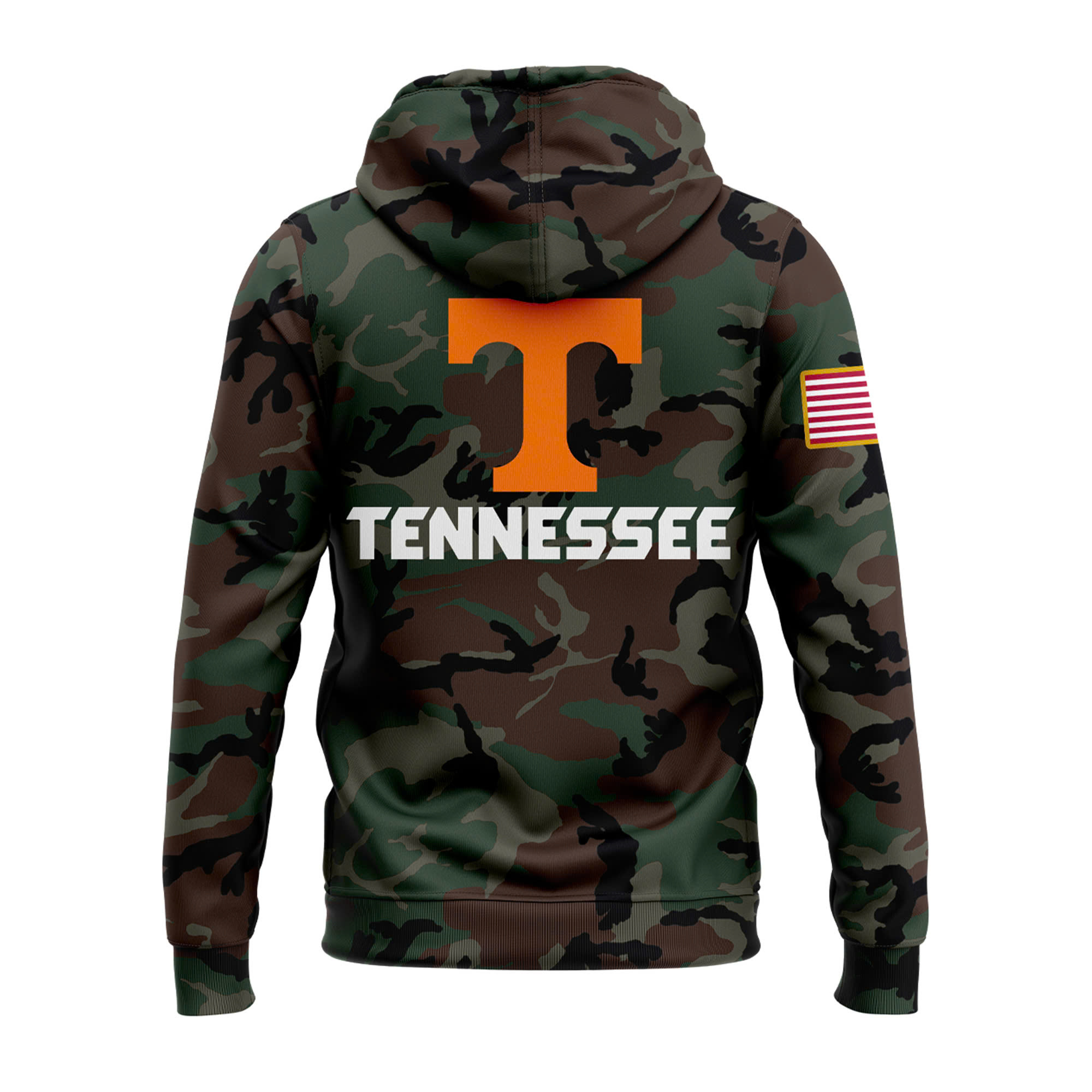 Tennessee Football Camo Salute to Service Club Fleece Pullover Hoodie - Famjoys Tennessee Football Camo Salute to Service Club Fleece Pullover Hoodie - Famjoys