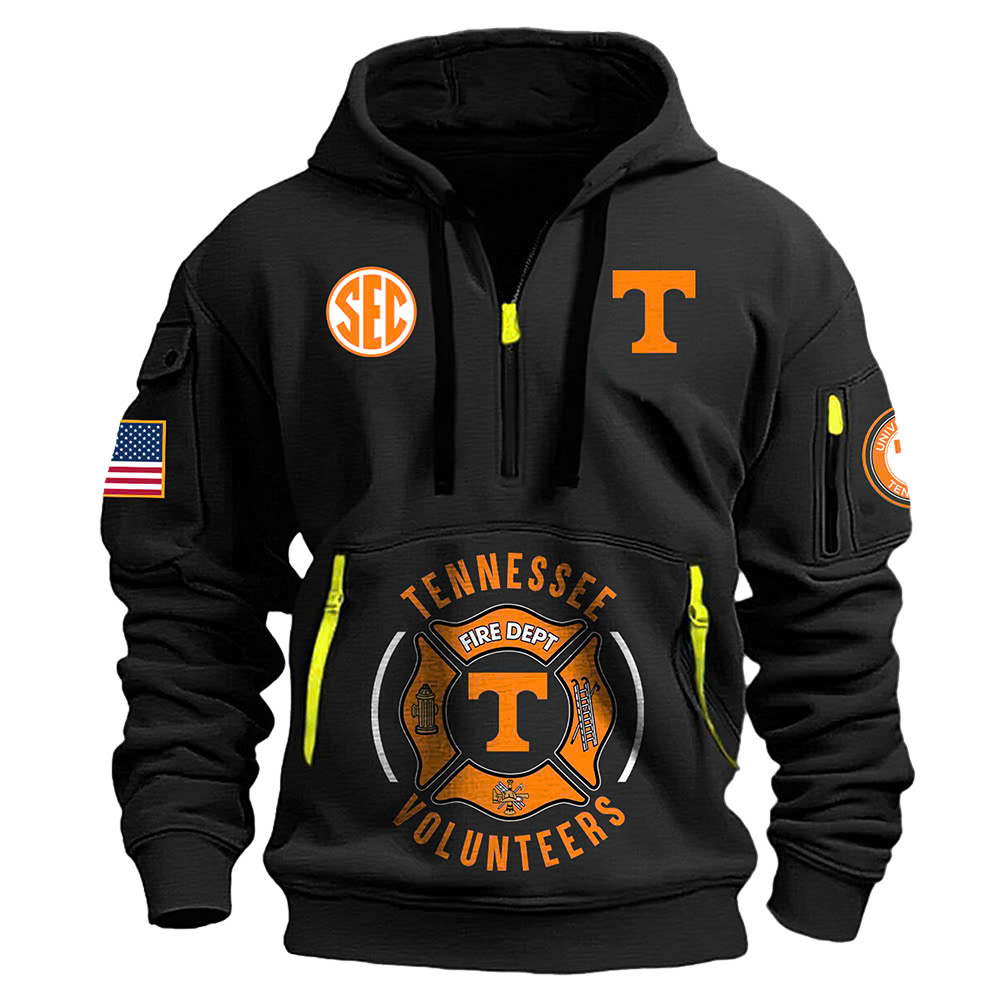 Tennessee Football x Firefighter Appreciation Night Premium Hoodie - Famjoys Tennessee Football x Firefighter Appreciation Night Premium Hoodie - Famjoys