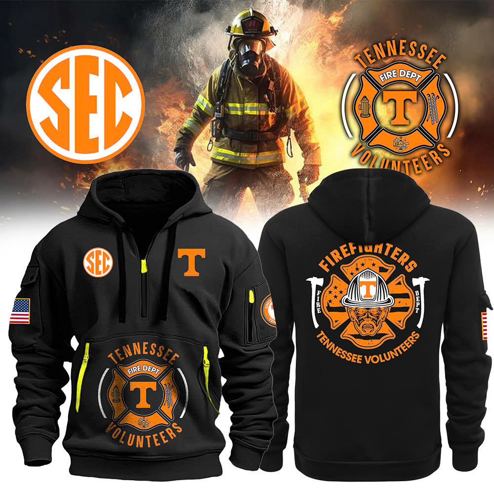 Tennessee Football x Firefighter Appreciation Night Premium Hoodie - Famjoys Tennessee Football x Firefighter Appreciation Night Premium Hoodie - Famjoys