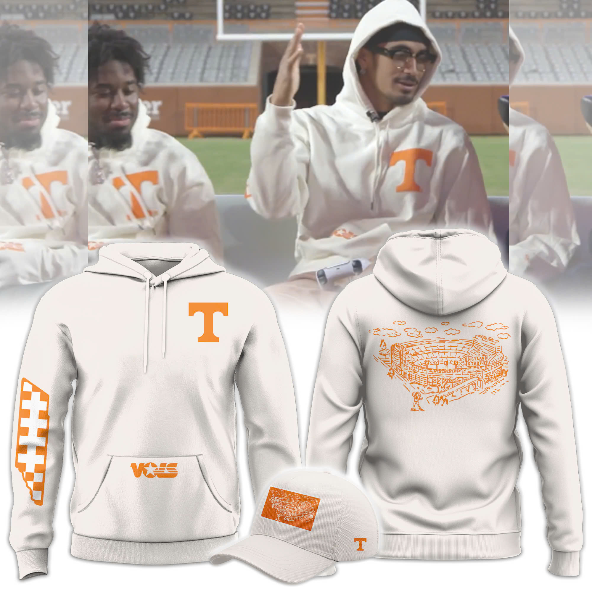 Tennessee Greyson Clothiers Neyland Stadium Fireside Hoodie - Famjoys Tennessee Greyson Clothiers Neyland Stadium Fireside Hoodie - Famjoys