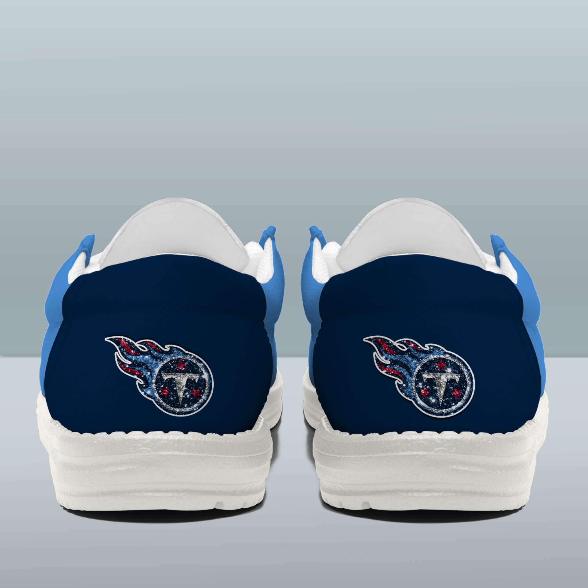 Tennessee Titans 32 Teams HeyDude Canvas Loafer Shoes Personalized Your Name - Famjoys Tennessee Titans 32 Teams HeyDude Canvas Loafer Shoes Personalized Your Name - Famjoys