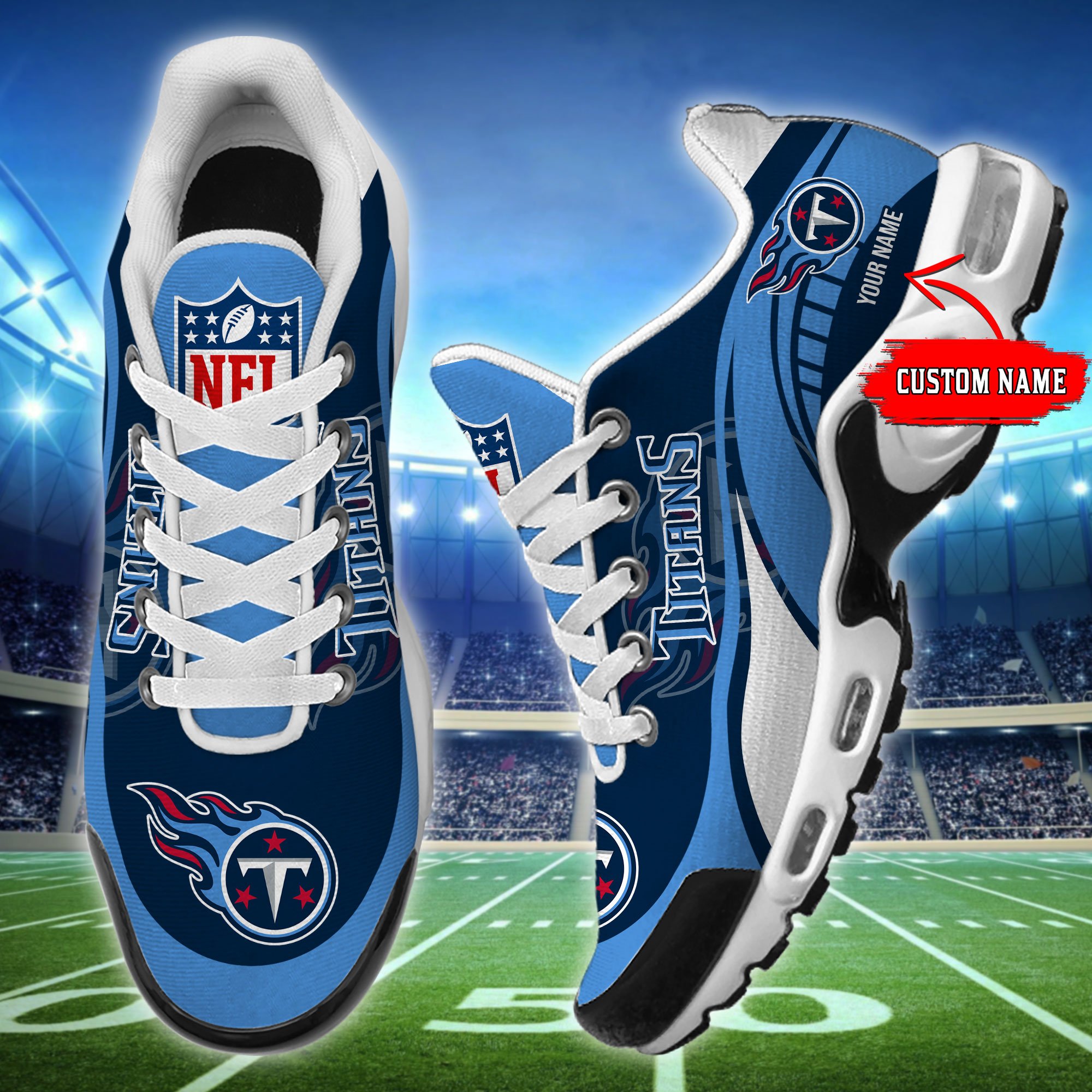 Tennessee Titans-32 Teams TN H56 SHOES Cool Gift-SP18082363ID02 - Famjoys Tennessee Titans-32 Teams TN H56 SHOES Cool Gift-SP18082363ID02 - Famjoys
