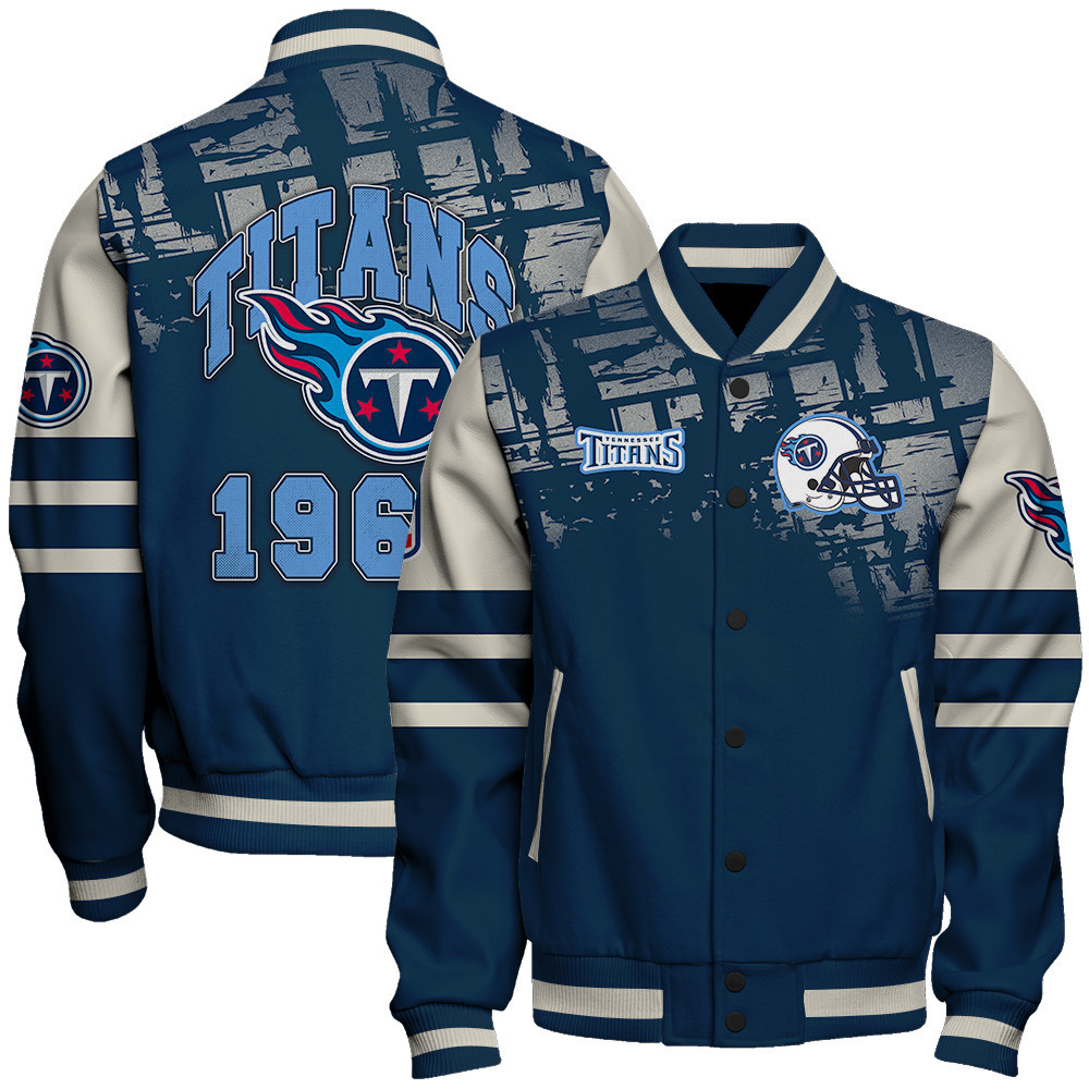 Tennessee Titans - A Class Above Unisex Varsity Jacket - Famjoys Tennessee Titans - A Class Above Unisex Varsity Jacket - Famjoys