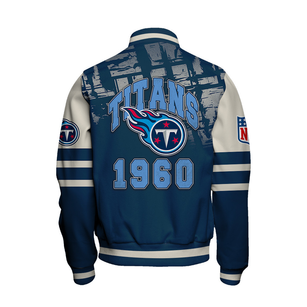 Tennessee Titans - A Class Above Unisex Varsity Jacket - Famjoys Tennessee Titans - A Class Above Unisex Varsity Jacket - Famjoys