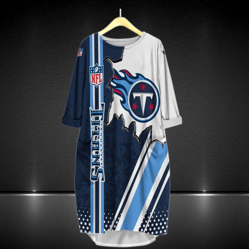 Tennessee Titans All Over Print Caftan3708 - Famjoys Tennessee Titans All Over Print Caftan3708 - Famjoys