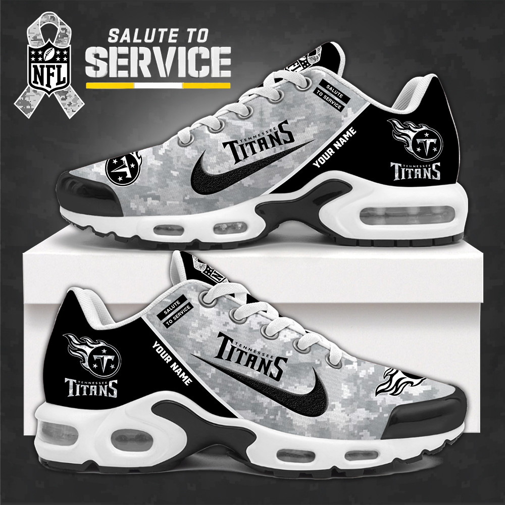Tennessee Titans Arctic Camo Salute to Service Club Shoes - Famjoys Tennessee Titans Arctic Camo Salute to Service Club Shoes - Famjoys