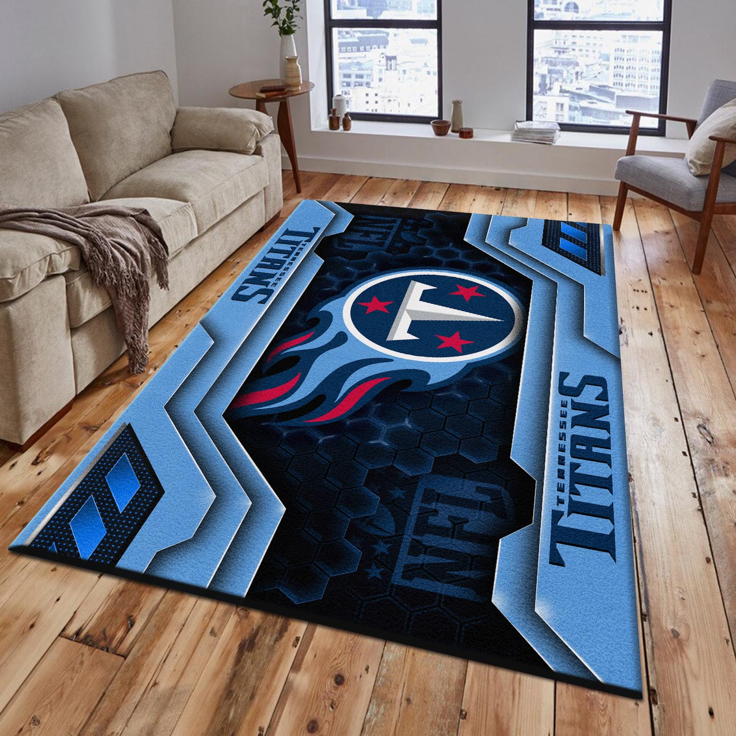 Tennessee Titans Area Rugs 0584 - Famjoys Tennessee Titans Area Rugs 0584 - Famjoys