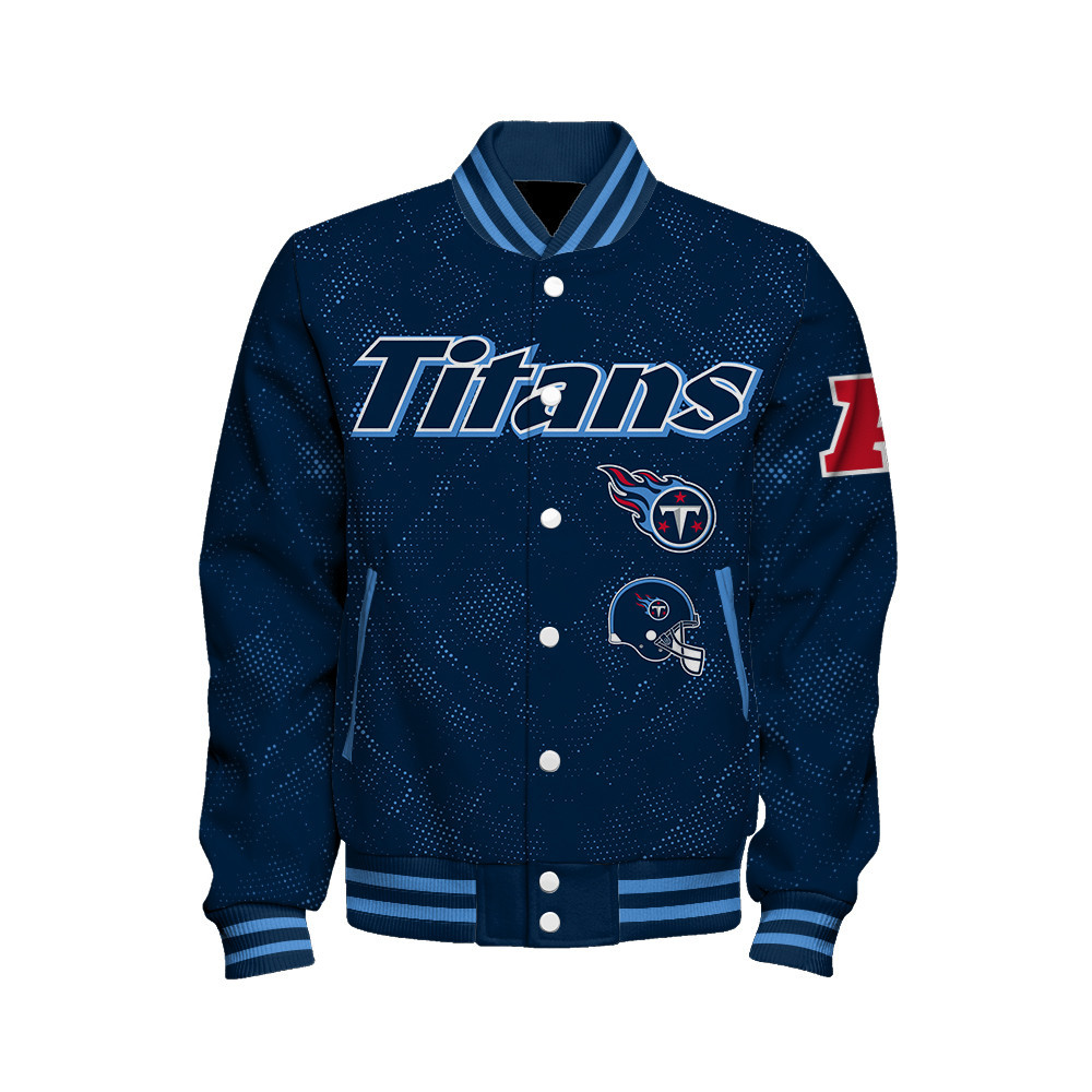 Tennessee Titans - Continue Writing The Dream Unisex Varsity Jacket - Famjoys Tennessee Titans - Continue Writing The Dream Unisex Varsity Jacket - Famjoys