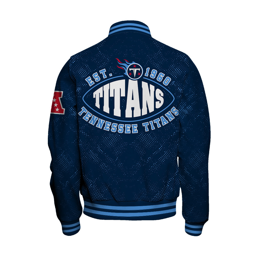 Tennessee Titans - Continue Writing The Dream Unisex Varsity Jacket - Famjoys Tennessee Titans - Continue Writing The Dream Unisex Varsity Jacket - Famjoys
