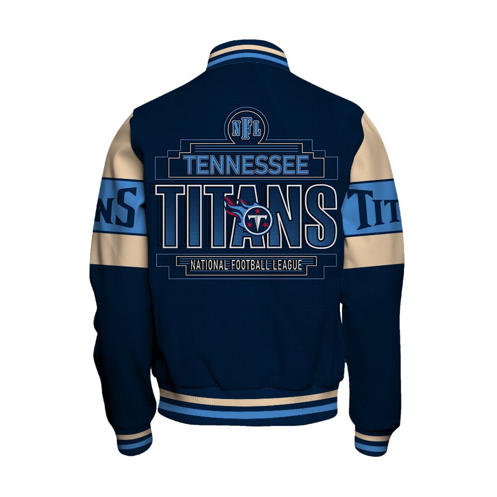 Tennessee Titans - Dare To Be Different Unisex Varsity Jacket - Famjoys Tennessee Titans - Dare To Be Different Unisex Varsity Jacket - Famjoys