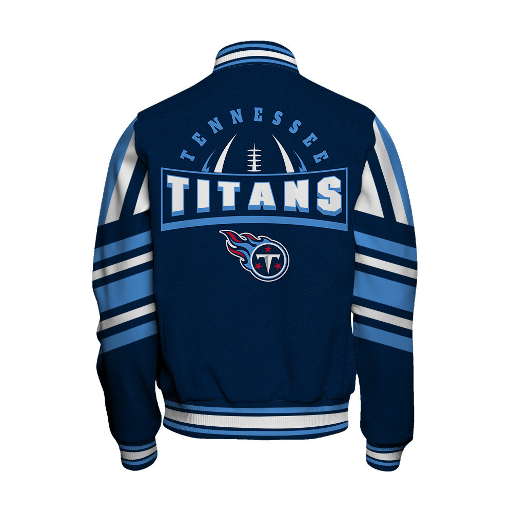 Tennessee Titans - Immortal Faith Unisex Varsity Jacket - Famjoys Tennessee Titans - Immortal Faith Unisex Varsity Jacket - Famjoys