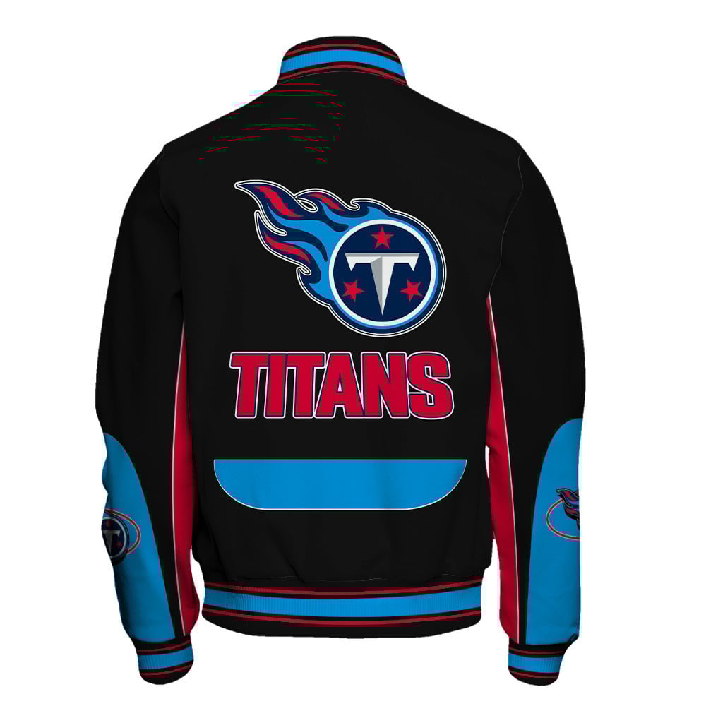 Tennessee Titans - In Sync With The Home Team Unisex Varsity Jacket - Famjoys Tennessee Titans - In Sync With The Home Team Unisex Varsity Jacket - Famjoys
