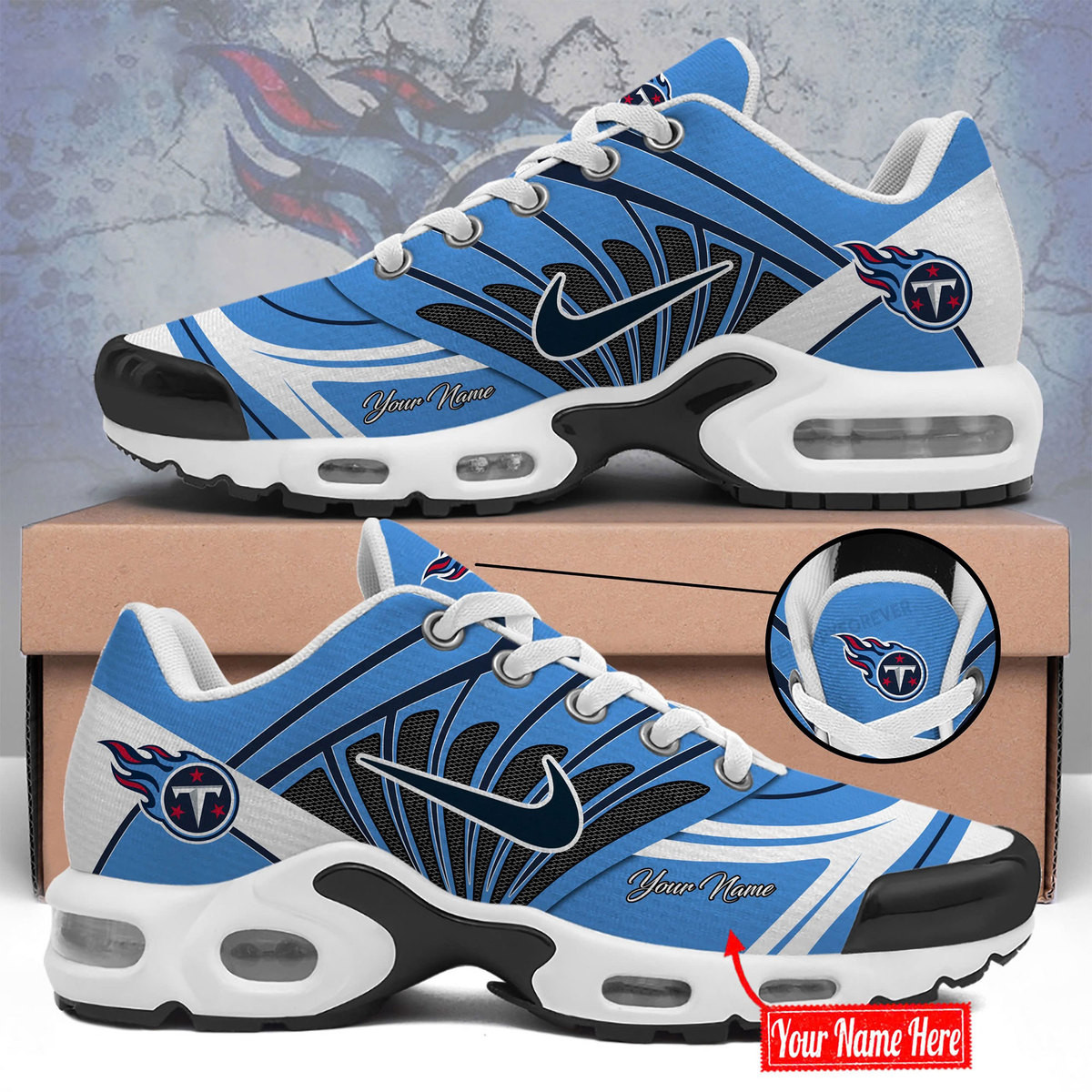 Tennessee Titans New Shoes - Famjoys Tennessee Titans New Shoes - Famjoys