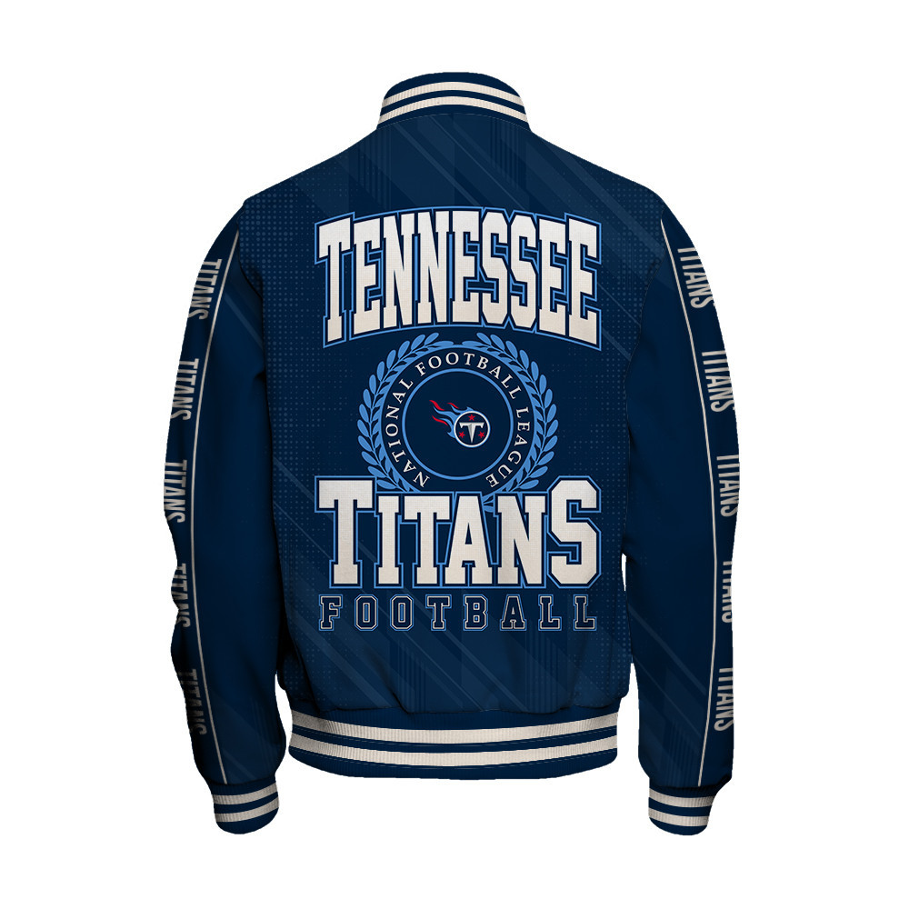 Tennessee Titans - Personality, Outstanding Unisex Varsity Jacket - Famjoys Tennessee Titans - Personality, Outstanding Unisex Varsity Jacket - Famjoys