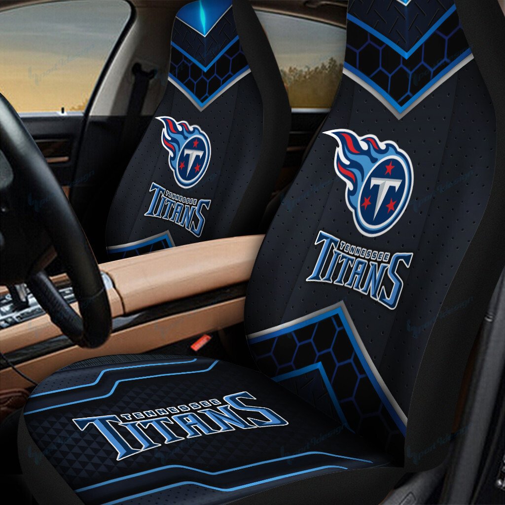 Tennessee Titans Personalized Car Seat Covers BG12 - Famjoys Tennessee Titans Personalized Car Seat Covers BG12 - Famjoys