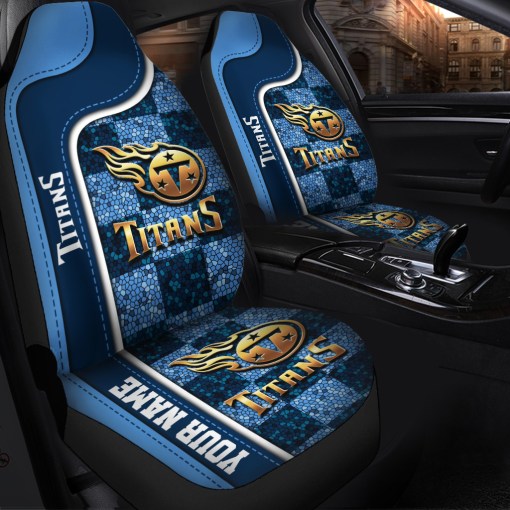 Tennessee Titans Personalized Car Seat Covers BGCSC664 - Famjoys Tennessee Titans Personalized Car Seat Covers BGCSC664 - Famjoys
