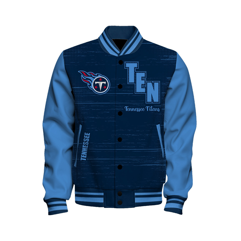 Tennessee Titans - Proud Of The Shirt Unisex Varsity Jacket - Famjoys Tennessee Titans - Proud Of The Shirt Unisex Varsity Jacket - Famjoys