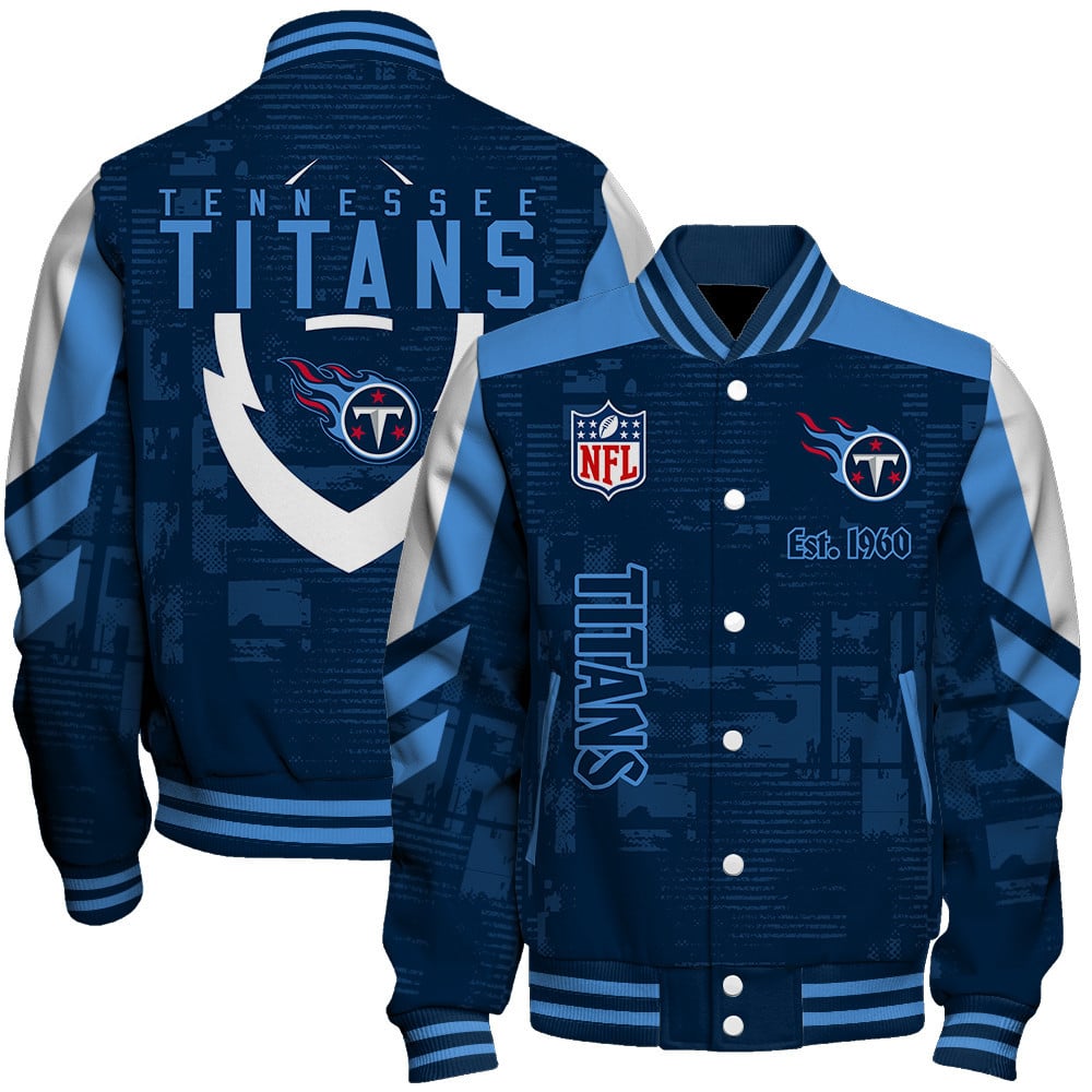 Tennessee Titans - Proud To Be Different Unisex Varsity Jacket - Famjoys Tennessee Titans - Proud To Be Different Unisex Varsity Jacket - Famjoys