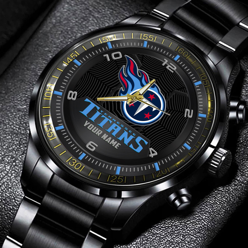 Tennessee Titans Stainless Steel Watch - Famjoys Tennessee Titans Stainless Steel Watch - Famjoys