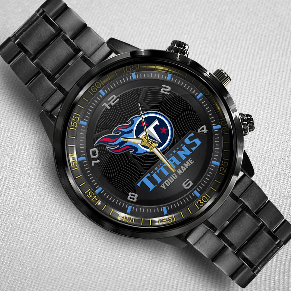Tennessee Titans Stainless Steel Watch - Famjoys Tennessee Titans Stainless Steel Watch - Famjoys