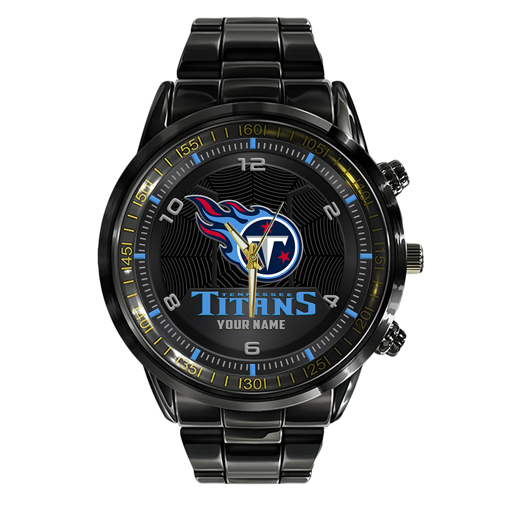 Tennessee Titans Stainless Steel Watch - Famjoys Tennessee Titans Stainless Steel Watch - Famjoys