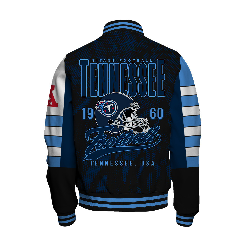 Tennessee Titans - Wear Your Passion Unisex Varsity Jacket - Famjoys Tennessee Titans - Wear Your Passion Unisex Varsity Jacket - Famjoys