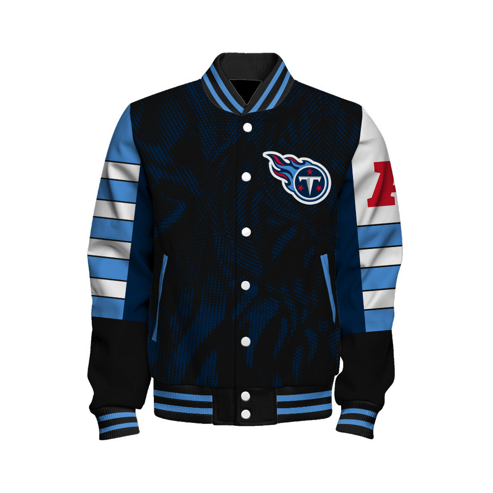 Tennessee Titans - Wear Your Passion Unisex Varsity Jacket - Famjoys Tennessee Titans - Wear Your Passion Unisex Varsity Jacket - Famjoys