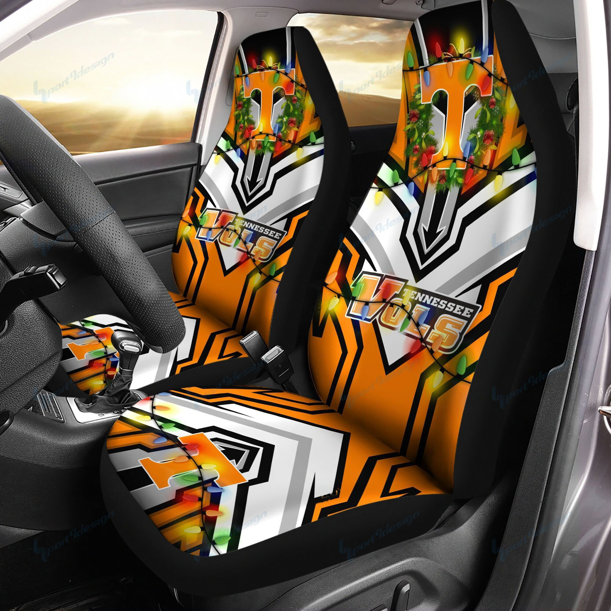 Tennessee Volunteers Car Seat Covers BG117 - Famjoys Tennessee Volunteers Car Seat Covers BG117 - Famjoys