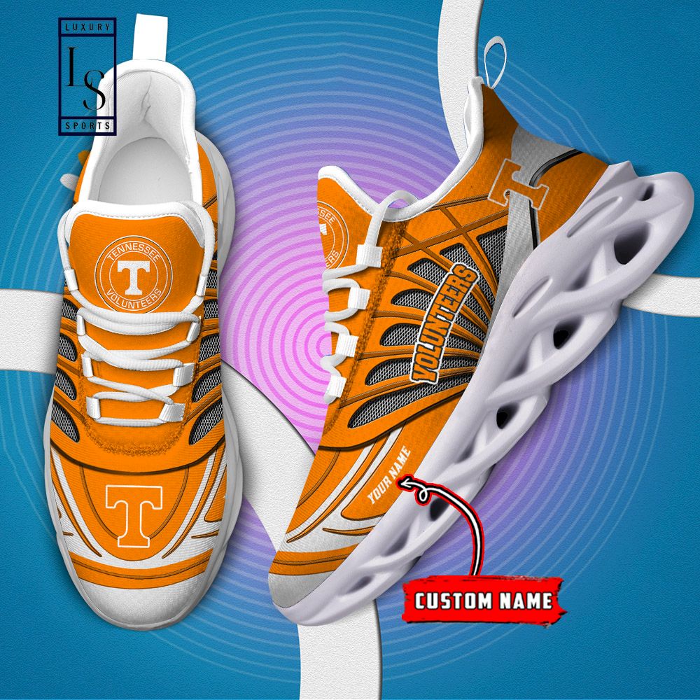Tennessee Volunteers Custom Name Max Soul Shoes - Famjoys Tennessee Volunteers Custom Name Max Soul Shoes - Famjoys