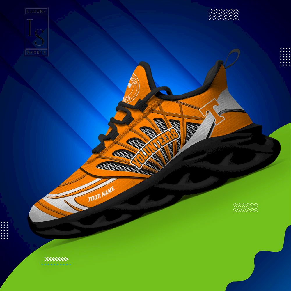 Tennessee Volunteers Custom Name Max Soul Shoes - Famjoys Tennessee Volunteers Custom Name Max Soul Shoes - Famjoys