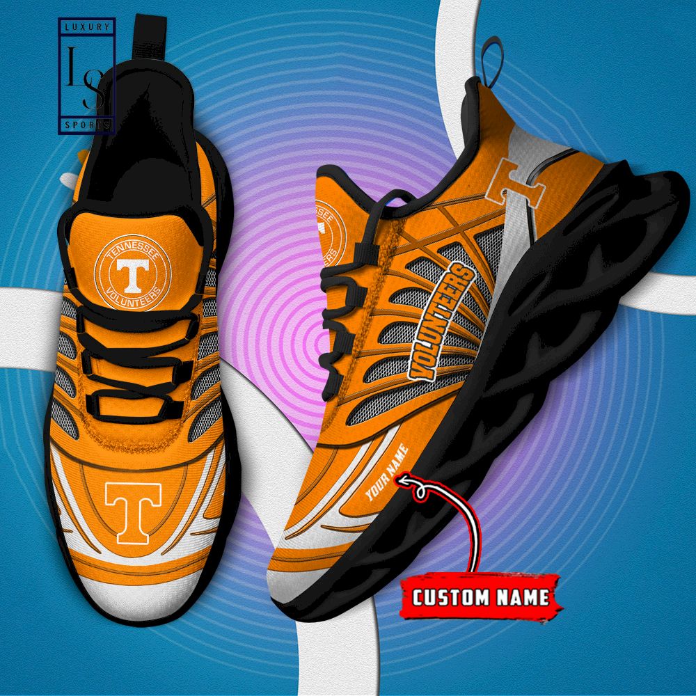 Tennessee Volunteers Custom Name Max Soul Shoes - Famjoys Tennessee Volunteers Custom Name Max Soul Shoes - Famjoys