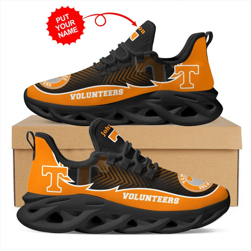 Tennessee Volunteers Custom Name Personalized Max Soul Sneakers Shoes - Famjoys
