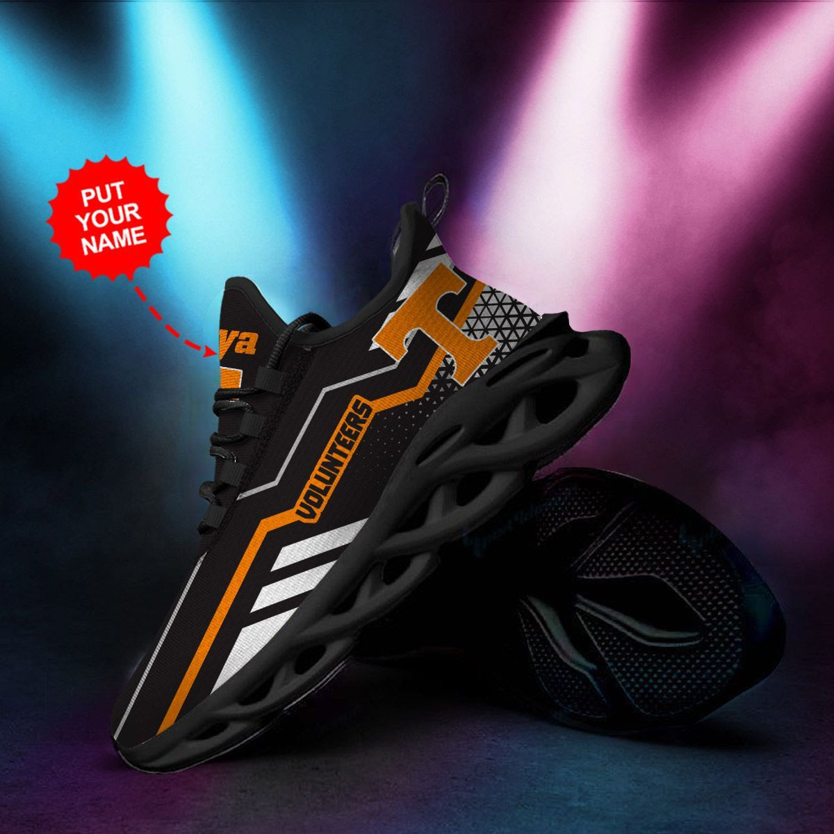 Tennessee Volunteers Custom Personalized Max Soul Sneakers Shoes - Famjoys Tennessee Volunteers Custom Personalized Max Soul Sneakers Shoes - Famjoys