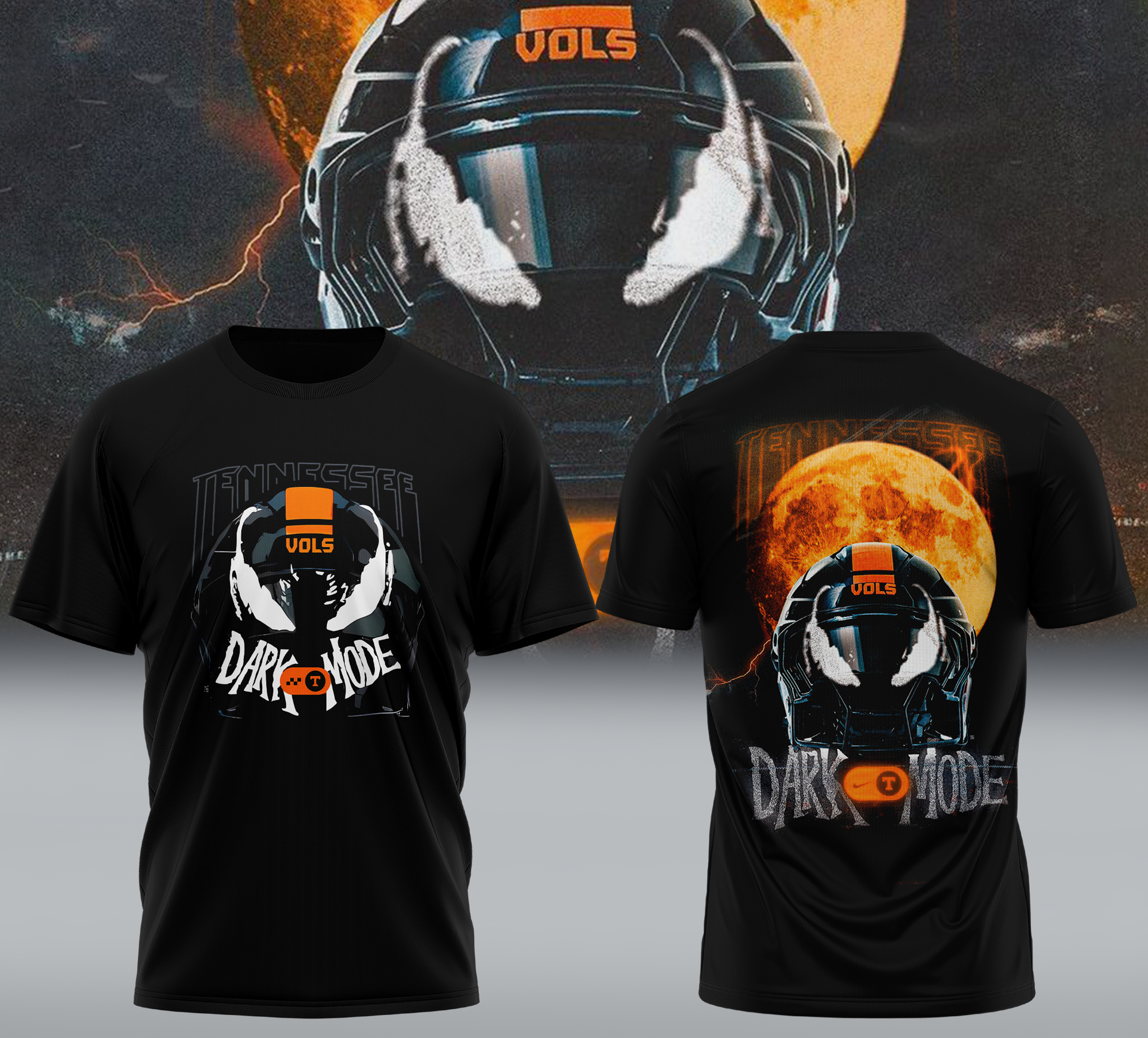 Tennessee Volunteers football Dark Mode Collections - Famjoys Tennessee Volunteers football Dark Mode Collections - Famjoys