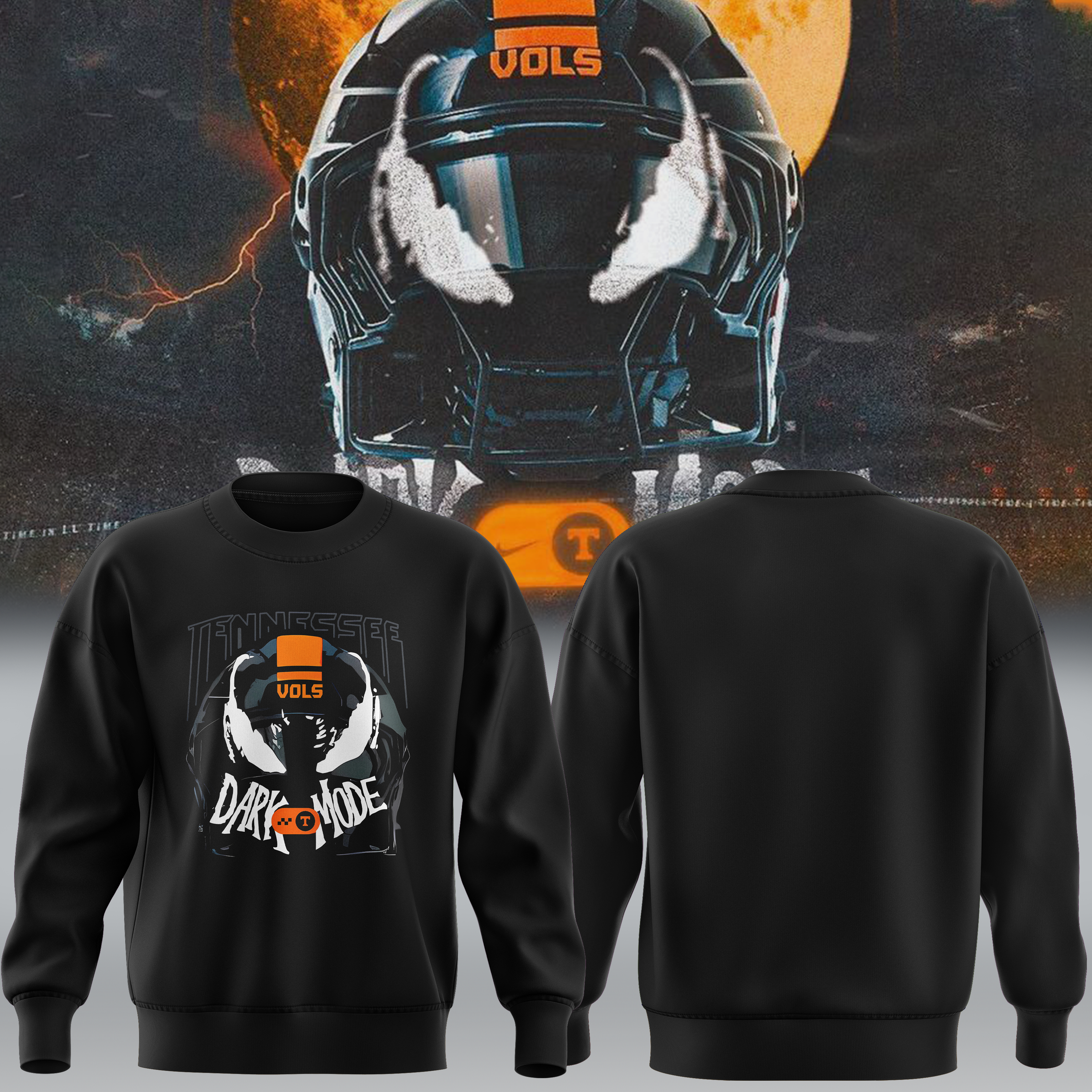 Tennessee Volunteers football Dark Mode Collections V2 - Famjoys Tennessee Volunteers football Dark Mode Collections V2 - Famjoys