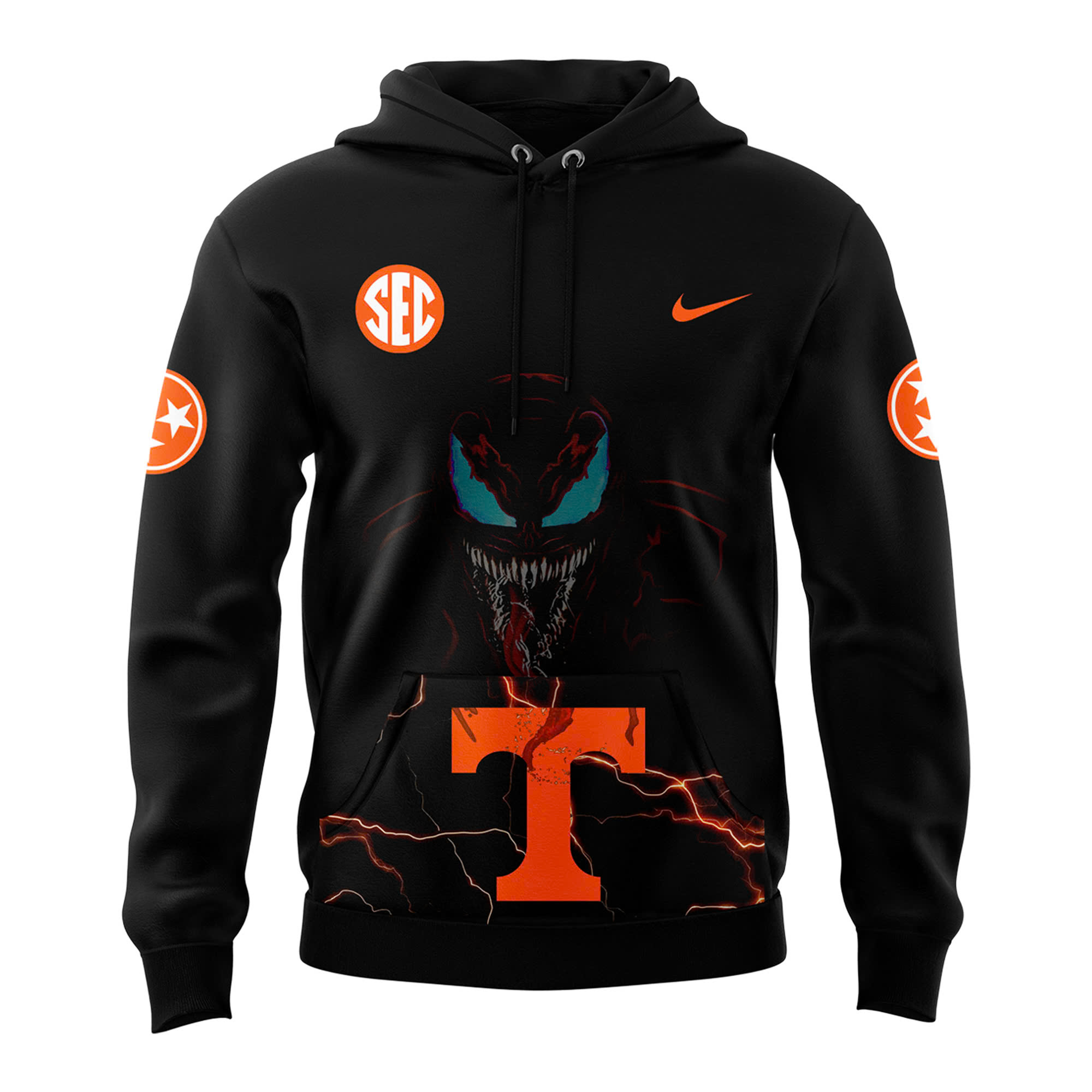 Tennessee Volunteers football Dark Mode Hoodie - Famjoys Tennessee Volunteers football Dark Mode Hoodie - Famjoys