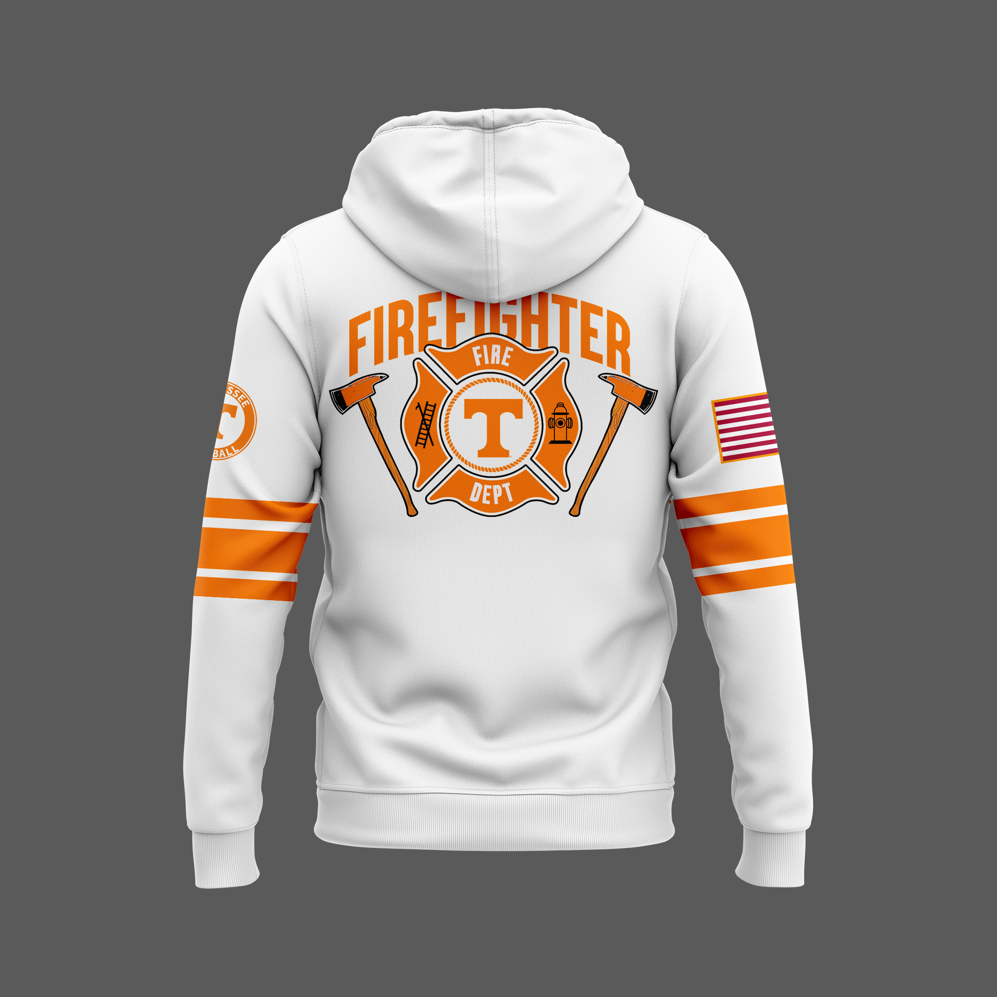 Tennessee Volunteers Football x Firefighter Appreciation Night Premium Hoodie - Famjoys Tennessee Volunteers Football x Firefighter Appreciation Night Premium Hoodie - Famjoys