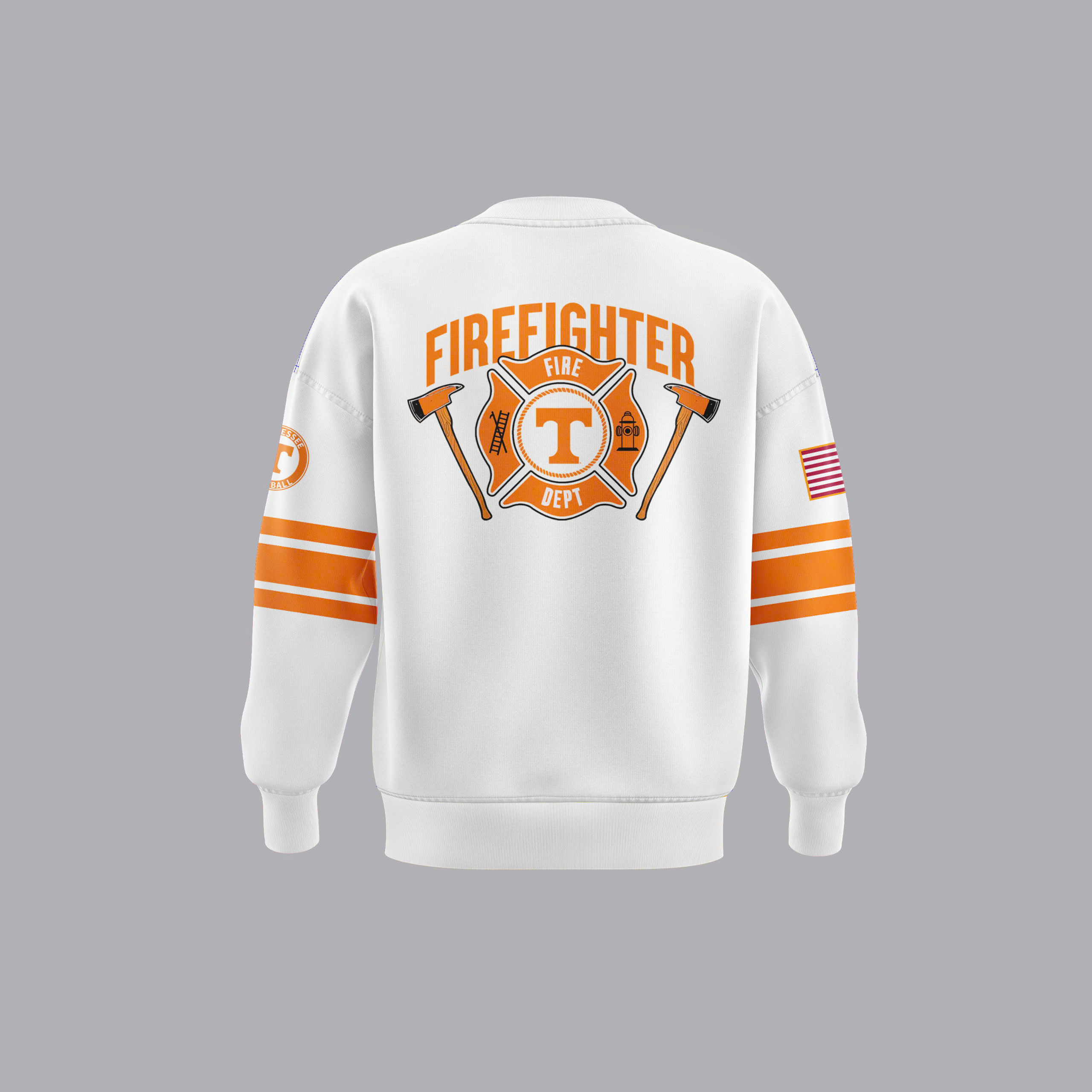 Tennessee Volunteers Football x Firefighter Appreciation Night Premium Sweatershirt - Famjoys Tennessee Volunteers Football x Firefighter Appreciation Night Premium Sweatershirt - Famjoys