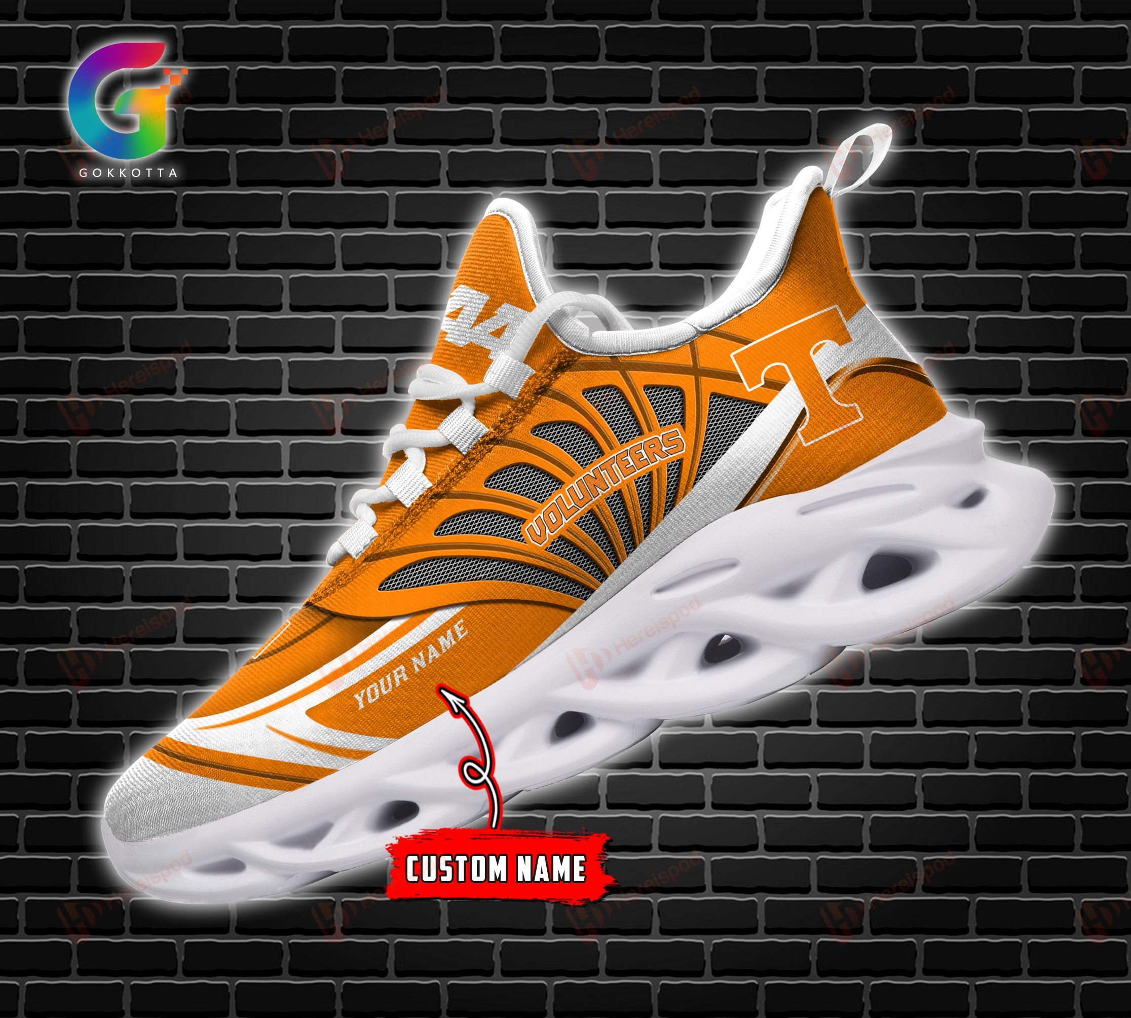 Tennessee Volunteers M8 Personalized Max Soul Shoes DISM8NCA21101823 - Famjoys Tennessee Volunteers M8 Personalized Max Soul Shoes DISM8NCA21101823 - Famjoys