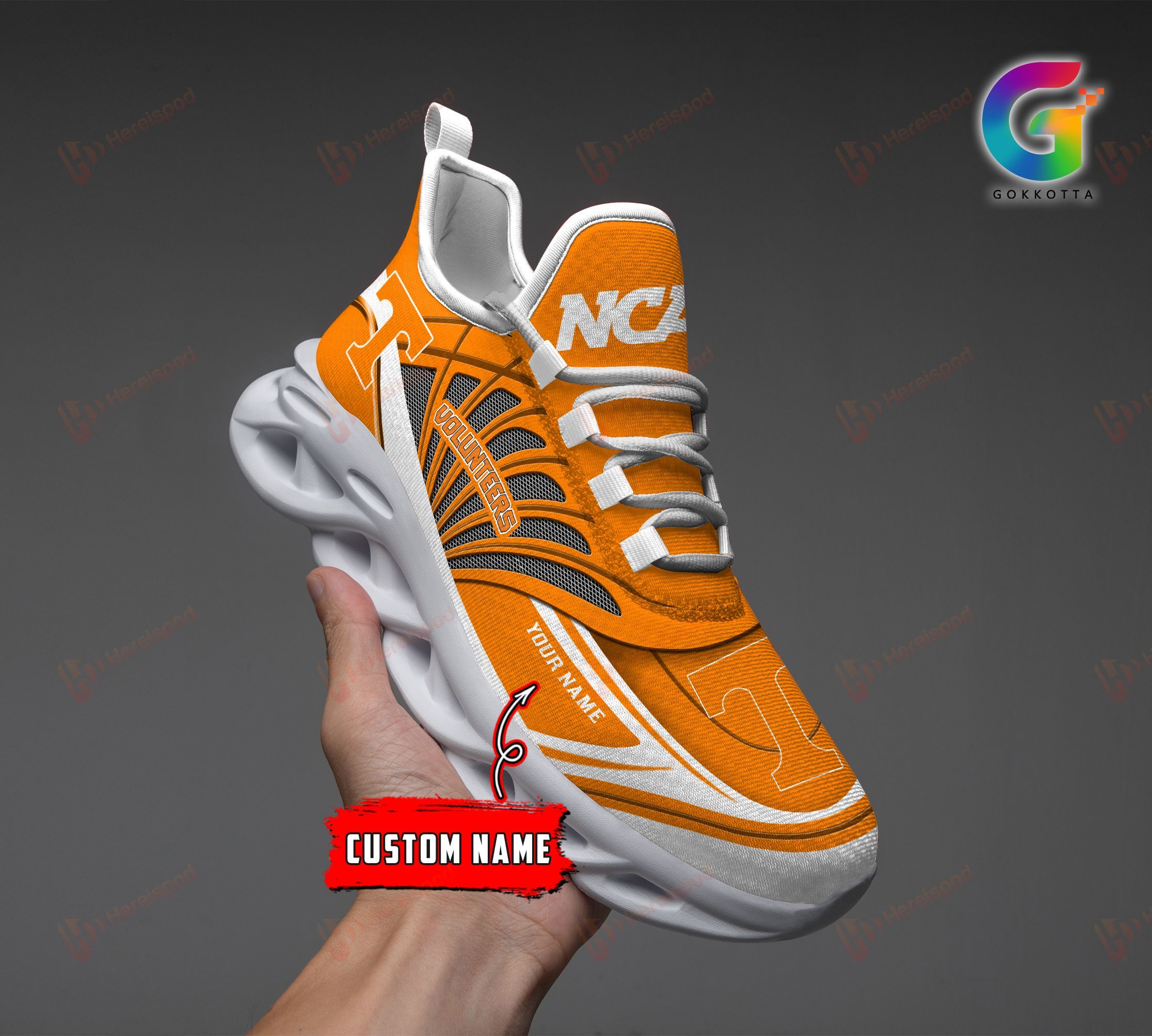 Tennessee Volunteers M8 Personalized Max Soul Shoes DISM8NCA21101823 - Famjoys Tennessee Volunteers M8 Personalized Max Soul Shoes DISM8NCA21101823 - Famjoys