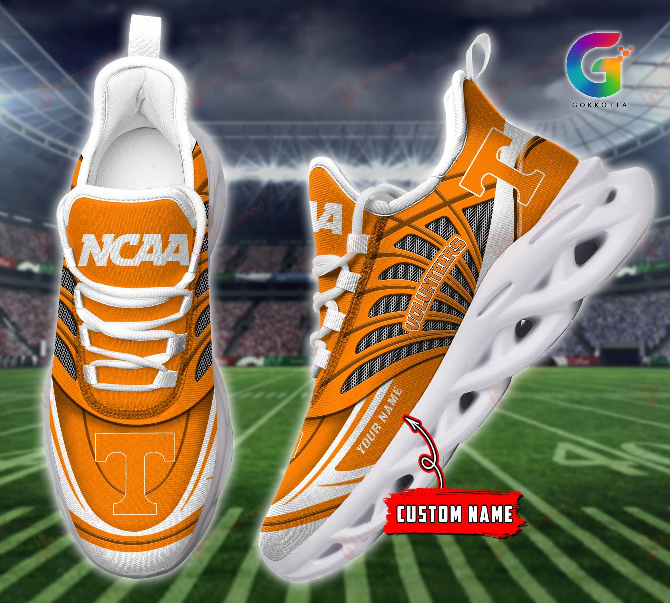 Tennessee Volunteers M8 Personalized Max Soul Shoes DISM8NCA21101823 - Famjoys Tennessee Volunteers M8 Personalized Max Soul Shoes DISM8NCA21101823 - Famjoys