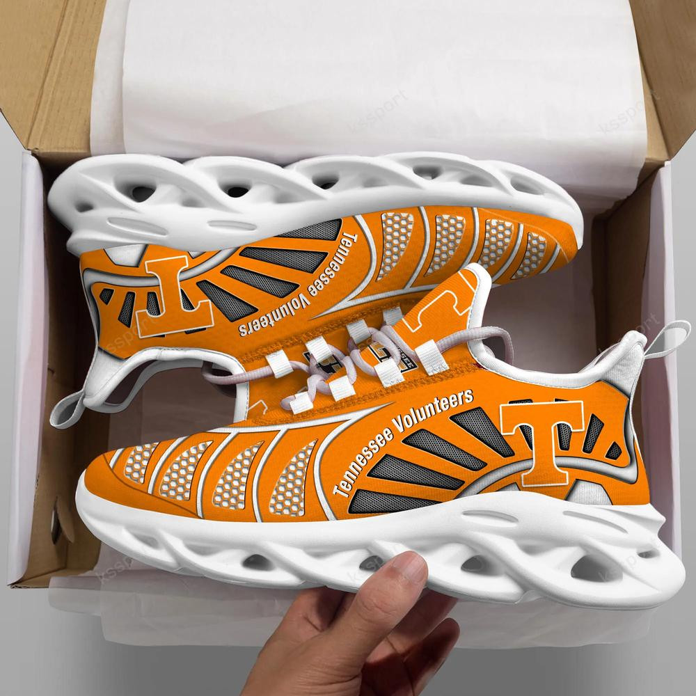 Tennessee Volunteers Max Soul Clunky, Black And White Running Shoes - Famjoys Tennessee Volunteers Max Soul Clunky, Black And White Running Shoes - Famjoys