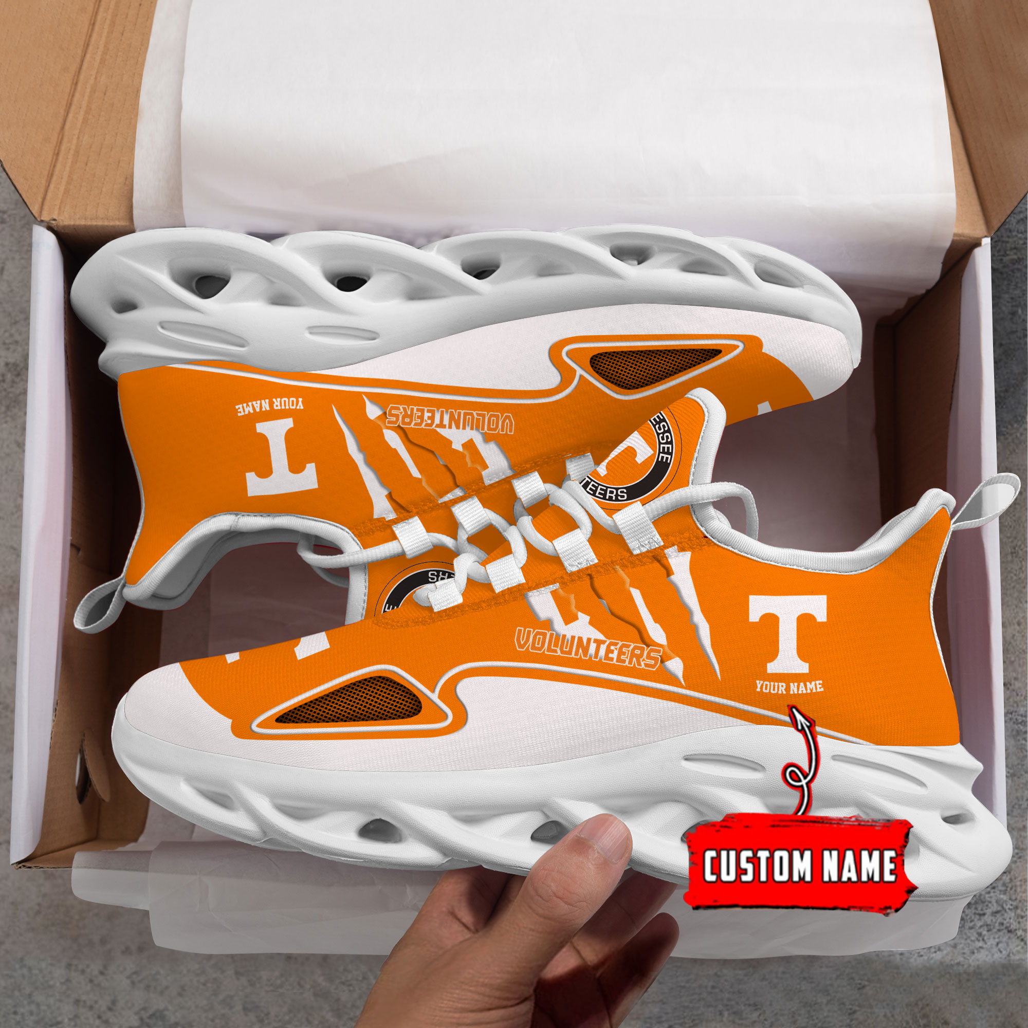 Tennessee Volunteers Max Soul Shoes - Famjoys Tennessee Volunteers Max Soul Shoes - Famjoys