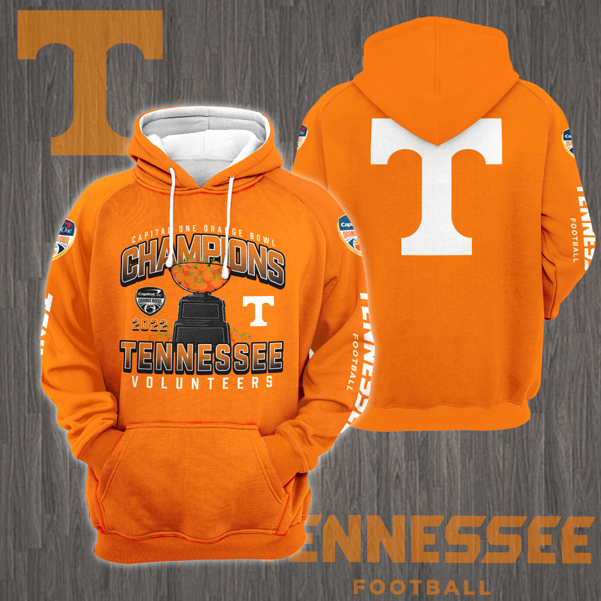 Tennessee Volunteers Orange Bowl 2022 Champions Shirt - Famjoys Tennessee Volunteers Orange Bowl 2022 Champions Shirt - Famjoys