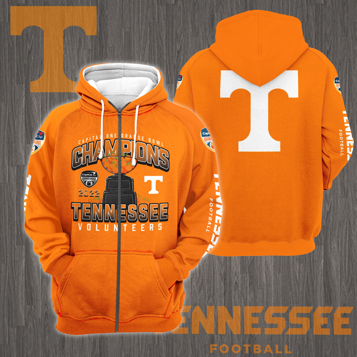 Tennessee Volunteers Orange Bowl 2022 Champions Shirt - Famjoys Tennessee Volunteers Orange Bowl 2022 Champions Shirt - Famjoys